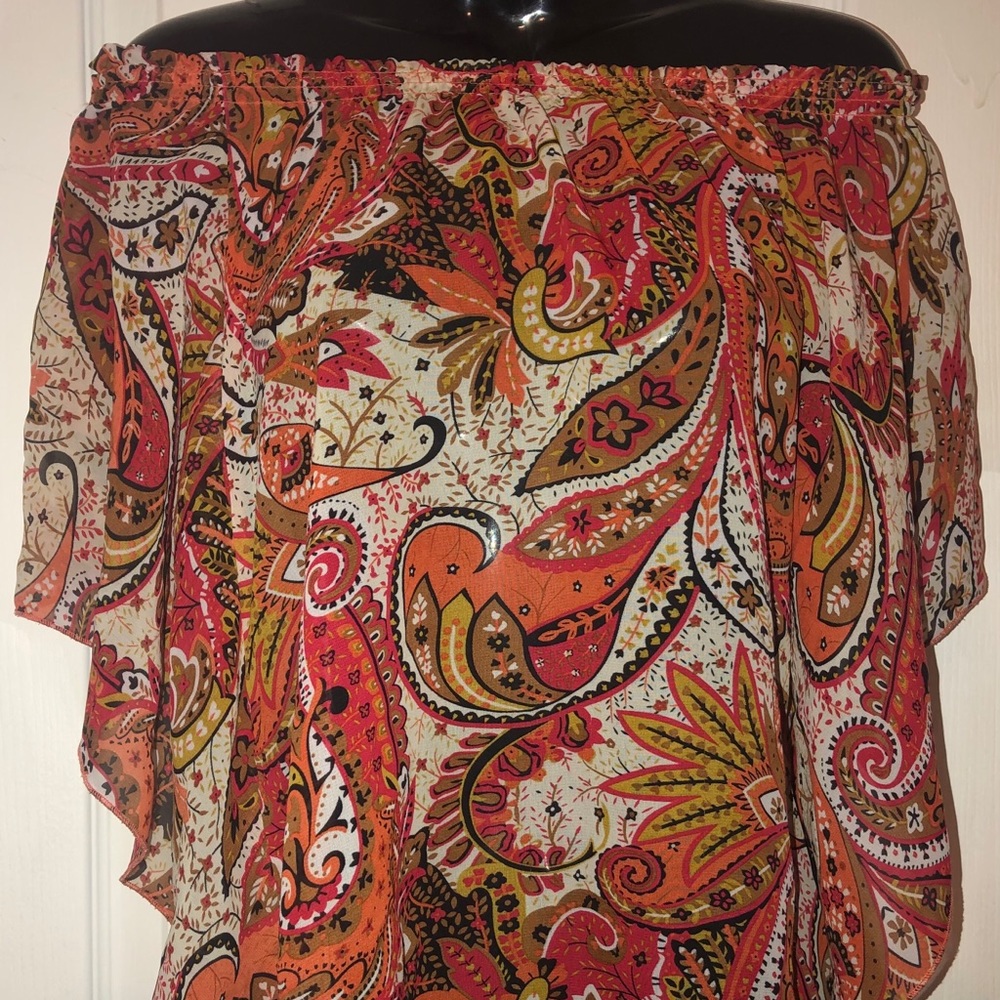 Off the shoulder blouse